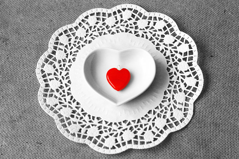 Heart in a bowl